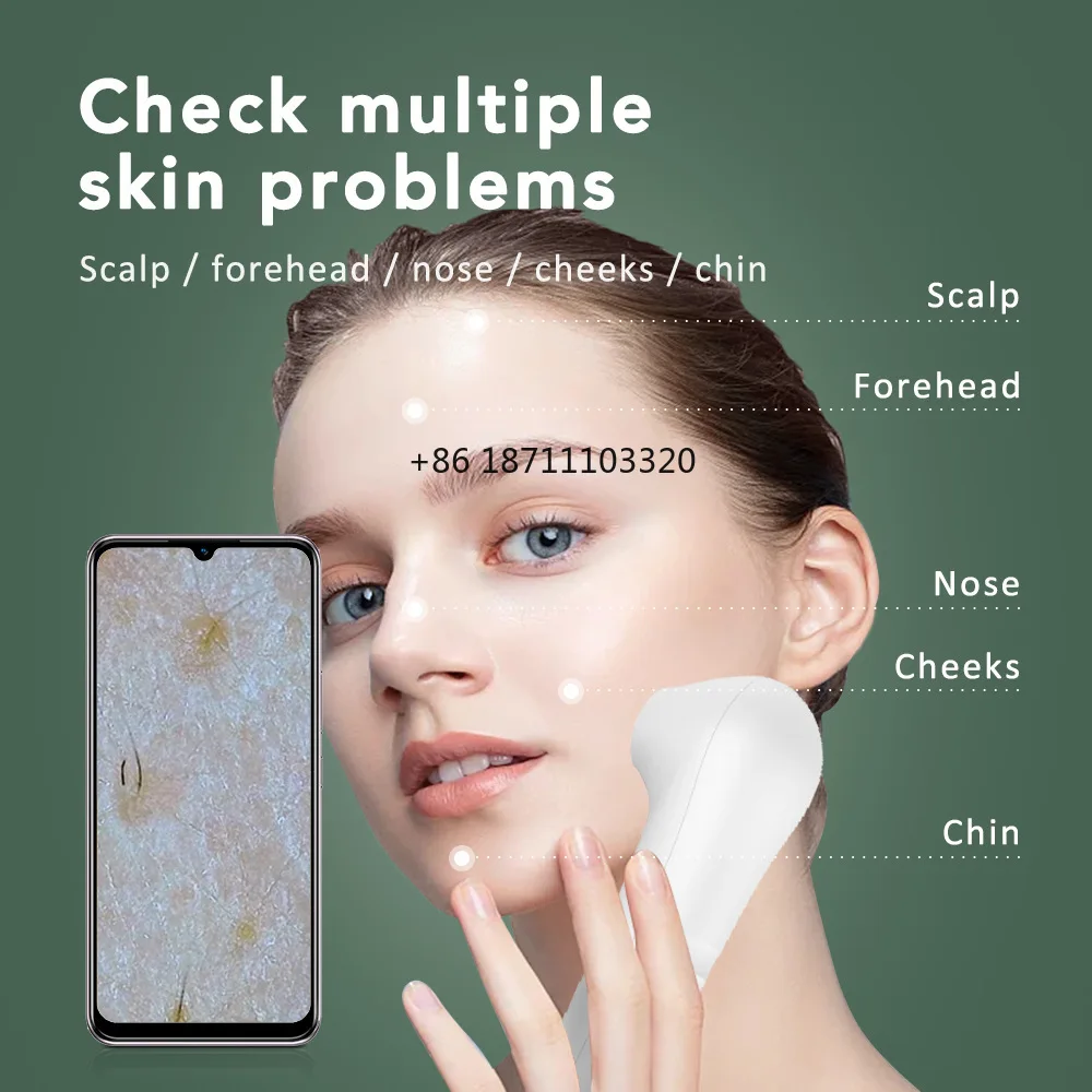 HD scalp detector, skin analysis instrument, WiFi visual hair follicle analysis instrument
HD scalp detector, skin analysis instrument, WiFi visual hair follicle analysis instrument
