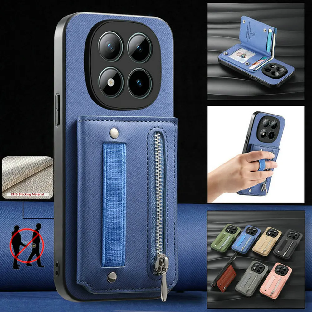 For Redmi Note 14 Pro 15C 14C 13C 5G 4G Zipper Leather Wallet Wristband Back Case For Xiaomi Redmi Note 14 Pro Plus Cover
For Redmi Note 14 Pro 15C 14C 13C 5G 4G Zipper Leather Wallet Wristband Back Case For Xiaomi Redmi Note 14 Pro Plus Cover