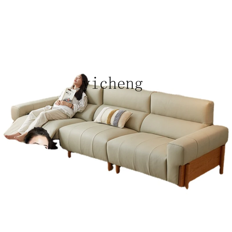 Xl First Layer Cowhide Functional Electric Sofa Living Room Retractable Straight Row Solid-Wood Leather Sofa
Xl First Layer Cowhide Functional Electric Sofa Living Room Retractable Straight Row Solid-Wood Leather Sofa