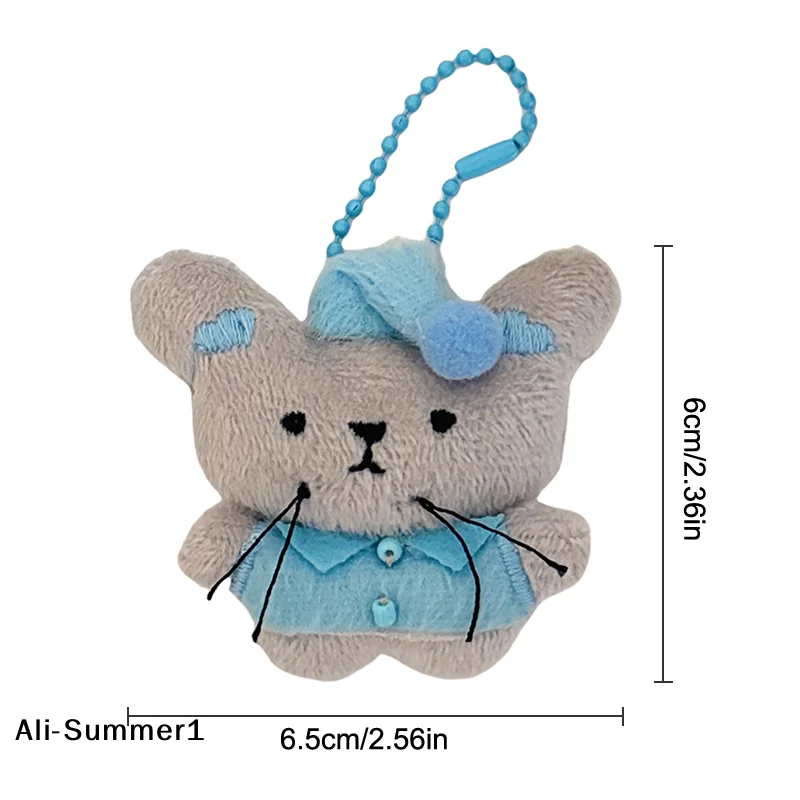 Cartoon Pajamas Mouse Plush Doll Pendant Lovely Rat Plush Keychain Bag Charms Backpack Hanging Decoration Couple Key Holder Gift
Cartoon Pajamas Mouse Plush Doll Pendant Lovely Rat Plush Keychain Bag Charms Backpack Hanging Decoration Couple Key Holder Gift