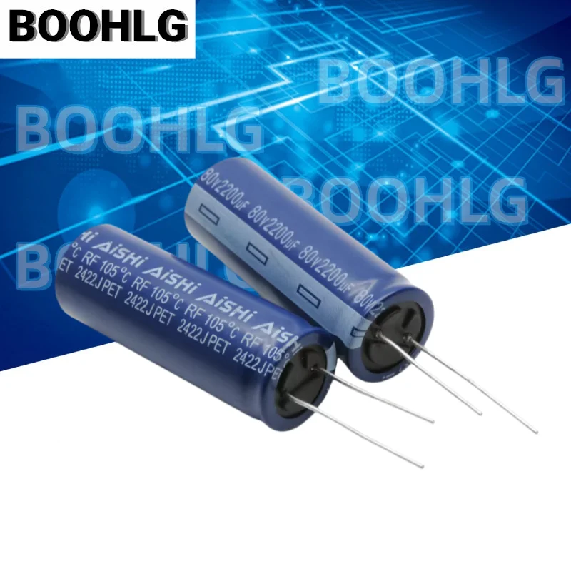 5PCS electrolytic capacitor 80v 2200uf high frequency low resistance long life RF series
5PCS electrolytic capacitor 80v 2200uf high frequency low resistance long life RF series