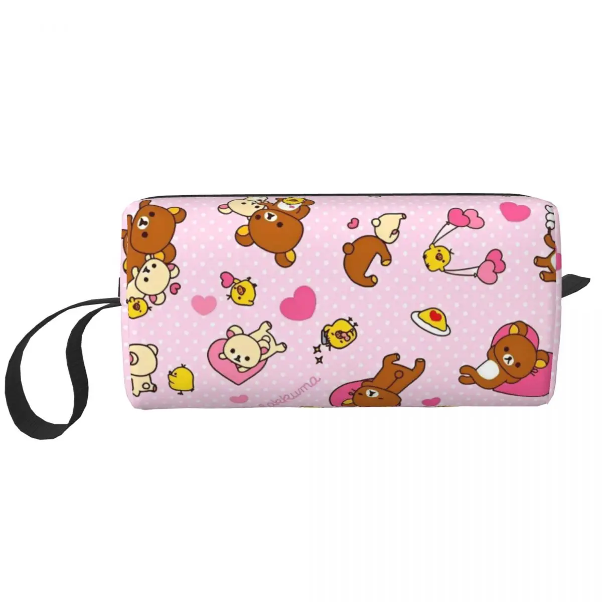 Rilakkuma Anime Large Makeup Bag Beauty Pouch Travel Cosmetic Bags Cute Bear Cartoon Organizer for Unisex
Rilakkuma Anime Large Makeup Bag Beauty Pouch Travel Cosmetic Bags Cute Bear Cartoon Organizer for Unisex