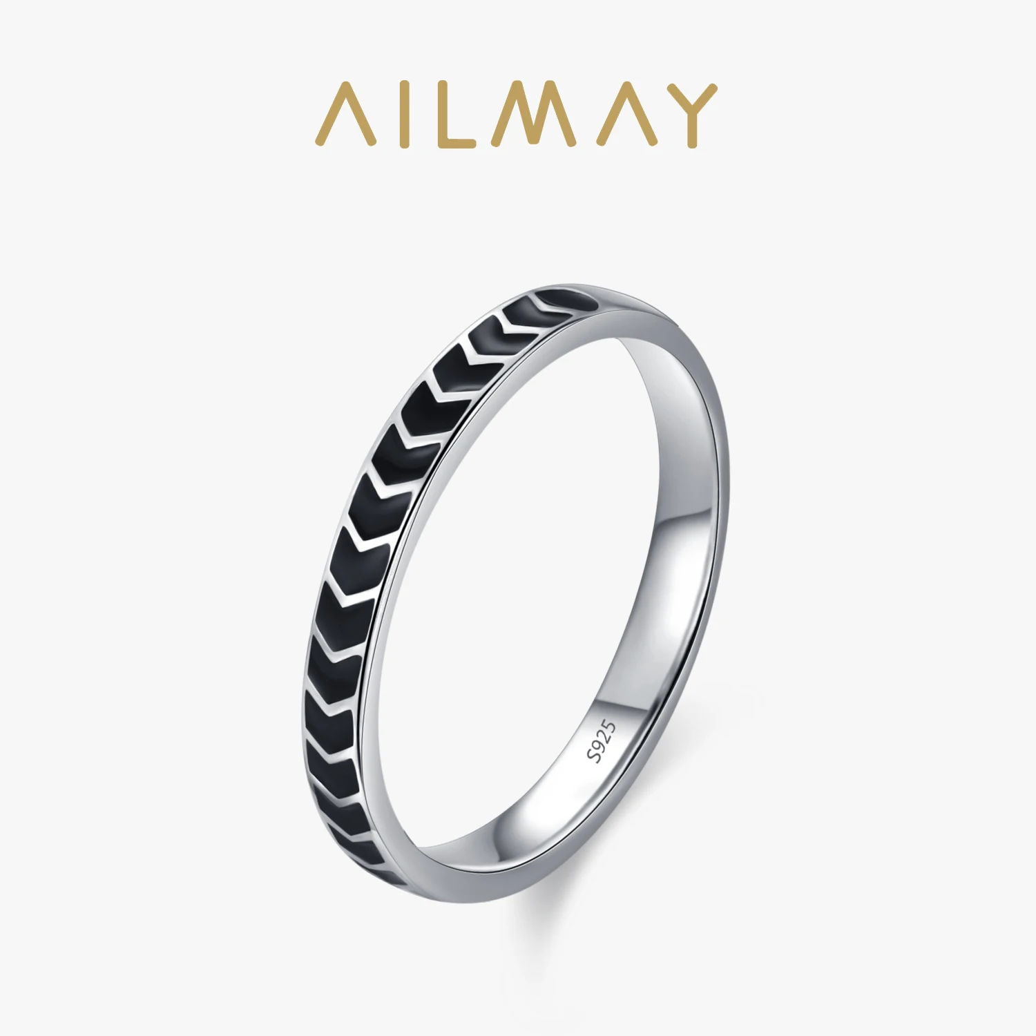 Кольца Ailmay из стерлингового серебра 925 пробы с индивидуальным дизайном стрелки и черной эмалью для женской повседневной носки, вечеринок и подарков
Кольца Ailmay из стерлингового серебра 925 пробы с индивидуальным дизайном стрелки и черной эмалью для женской повседневной носки, вечеринок и подарков