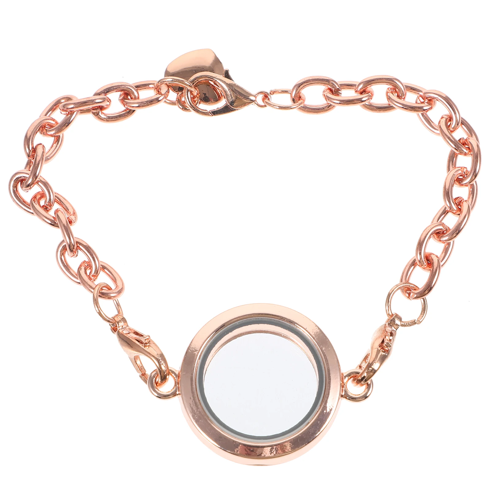 Photo Frame Box Living Memory Locket Bracelet Pendants Round Floating Picture Simple Women Charms
Photo Frame Box Living Memory Locket Bracelet Pendants Round Floating Picture Simple Women Charms