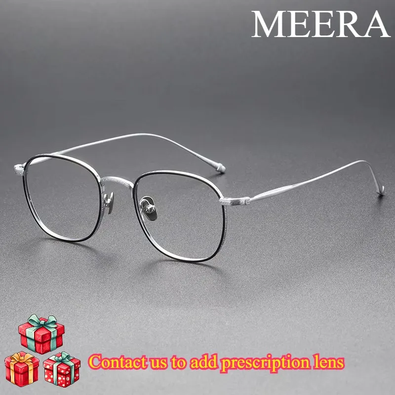 M3090 Vintage Comfortable Eyeglasses Fashion Round Pure Titanium Eyewear Luxury Prescription Silver Glasses Frame for Men Women
M3090 Vintage Comfortable Eyeglasses Fashion Round Pure Titanium Eyewear Luxury Prescription Silver Glasses Frame for Men Women