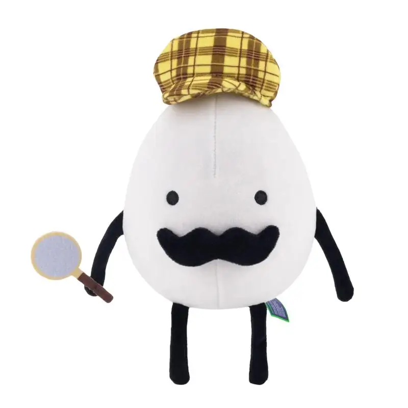 Detective Egg Plush Toys 25cm Stuffed Plushies Cartoon Doll Pillow Game Peripherals Doll for Fans Kids Christmas Birthday Gifts
Detective Egg Plush Toys 25cm Stuffed Plushies Cartoon Doll Pillow Game Peripherals Doll for Fans Kids Christmas Birthday Gifts
