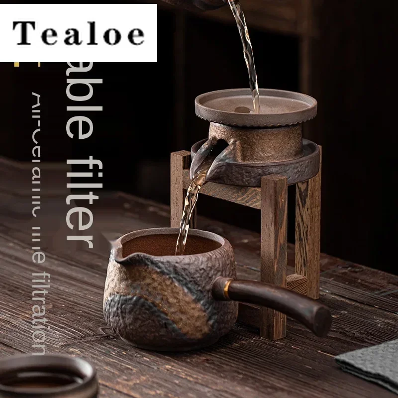 High Table Filter Set Ceramic Filter Hole Door Frame Shelf Tea Filtration Tea Compartment Tea Funnel Holder Strainer Tools
High Table Filter Set Ceramic Filter Hole Door Frame Shelf Tea Filtration Tea Compartment Tea Funnel Holder Strainer Tools
