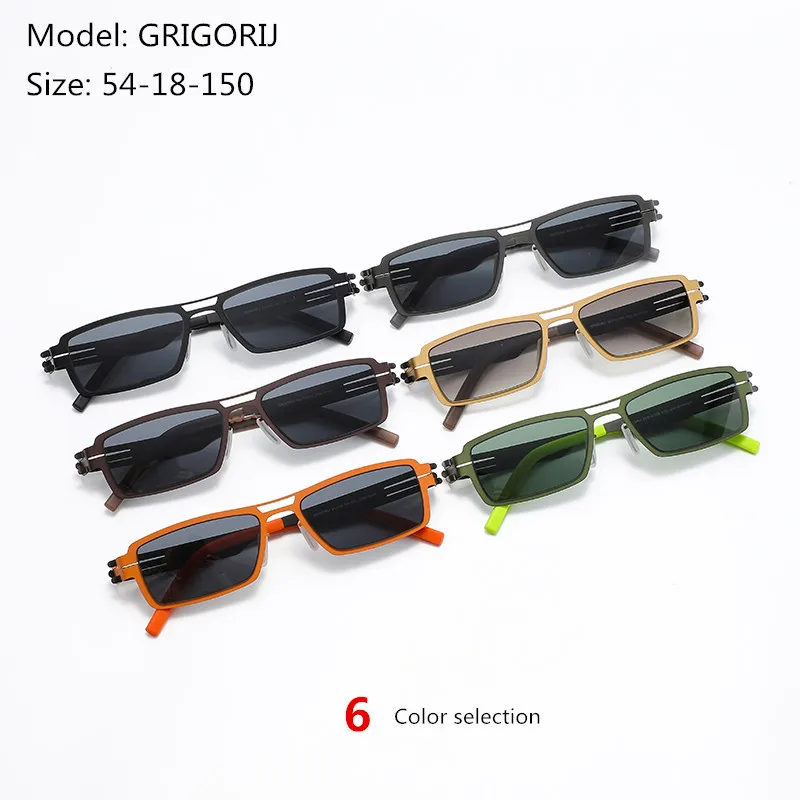 GRIGORIJ Germany Design Sunglasses Men Ultralight Stainless Biological Steel Classic Sunglass Women Outdoor Driving Sun Glasses
GRIGORIJ Germany Design Sunglasses Men Ultralight Stainless Biological Steel Classic Sunglass Women Outdoor Driving Sun Glasses