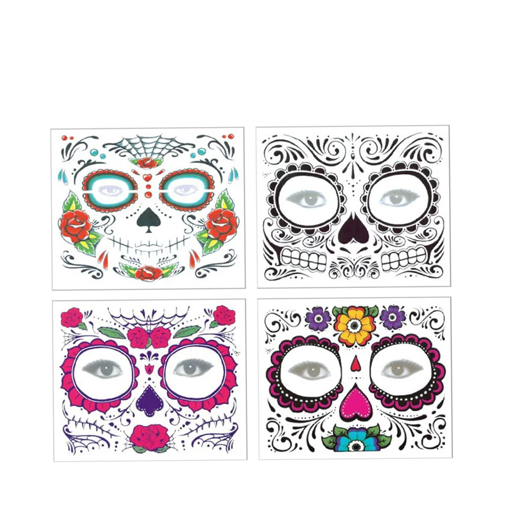 4PCS Halloween Facial Stickers Lasting Waterproof Temporary Tattoos Decorative Sticker Halloween stickers
4PCS Halloween Facial Stickers Lasting Waterproof Temporary Tattoos Decorative Sticker Halloween stickers