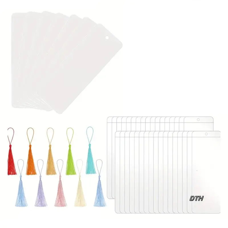 Paper Blank Bookmarks With Tassels Clear Bookmark Blanks Colorful Tassels Cardstock DIY Bookmark Making Kit
Paper Blank Bookmarks With Tassels Clear Bookmark Blanks Colorful Tassels Cardstock DIY Bookmark Making Kit