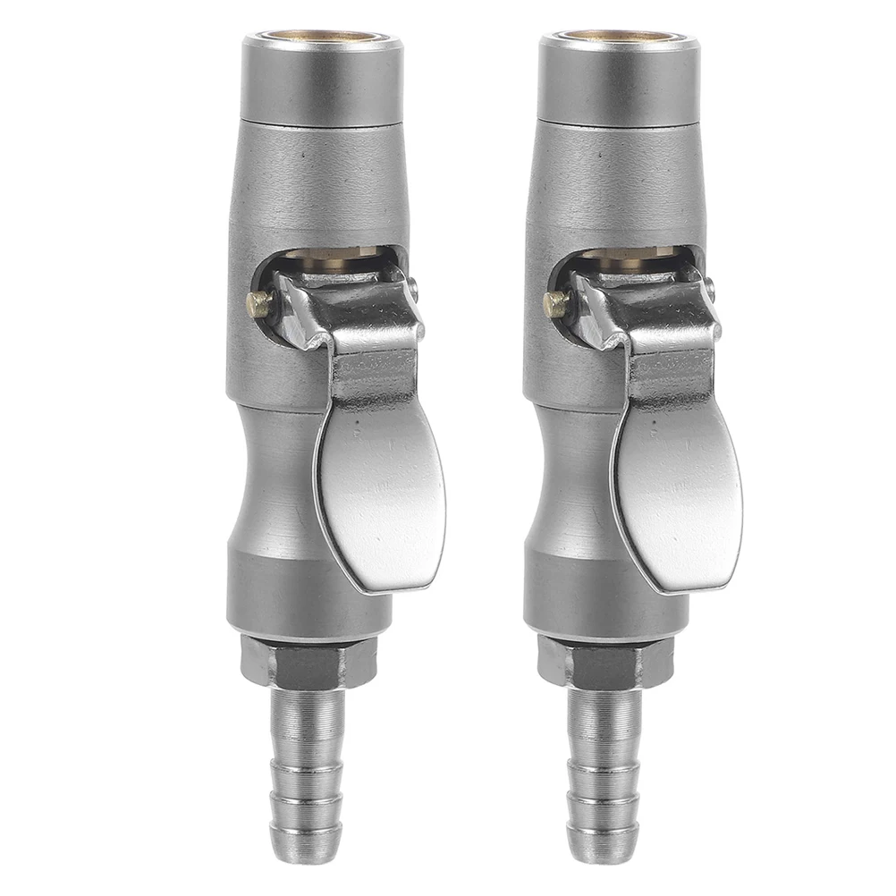 2pcs Copper Inflator Nozzle Air Pressure Gauge Chuck Locking Quick Release Tire Chuck Valve Adapter For Car Bike Durable Compact
2pcs Copper Inflator Nozzle Air Pressure Gauge Chuck Locking Quick Release Tire Chuck Valve Adapter For Car Bike Durable Compact