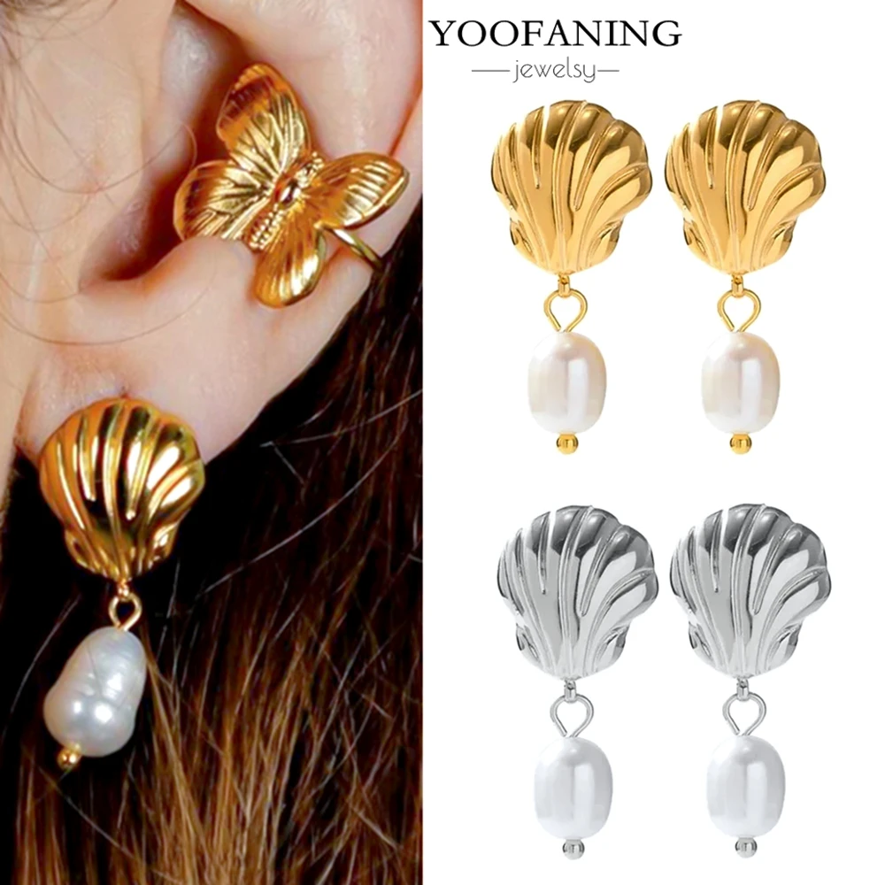 2026 New 925 Sterling Silver Needle Elegant Gold Silver Women's Earring Fashionable Shell Pearl Pendant Design Jewelry Gift
2026 New 925 Sterling Silver Needle Elegant Gold Silver Women's Earring Fashionable Shell Pearl Pendant Design Jewelry Gift