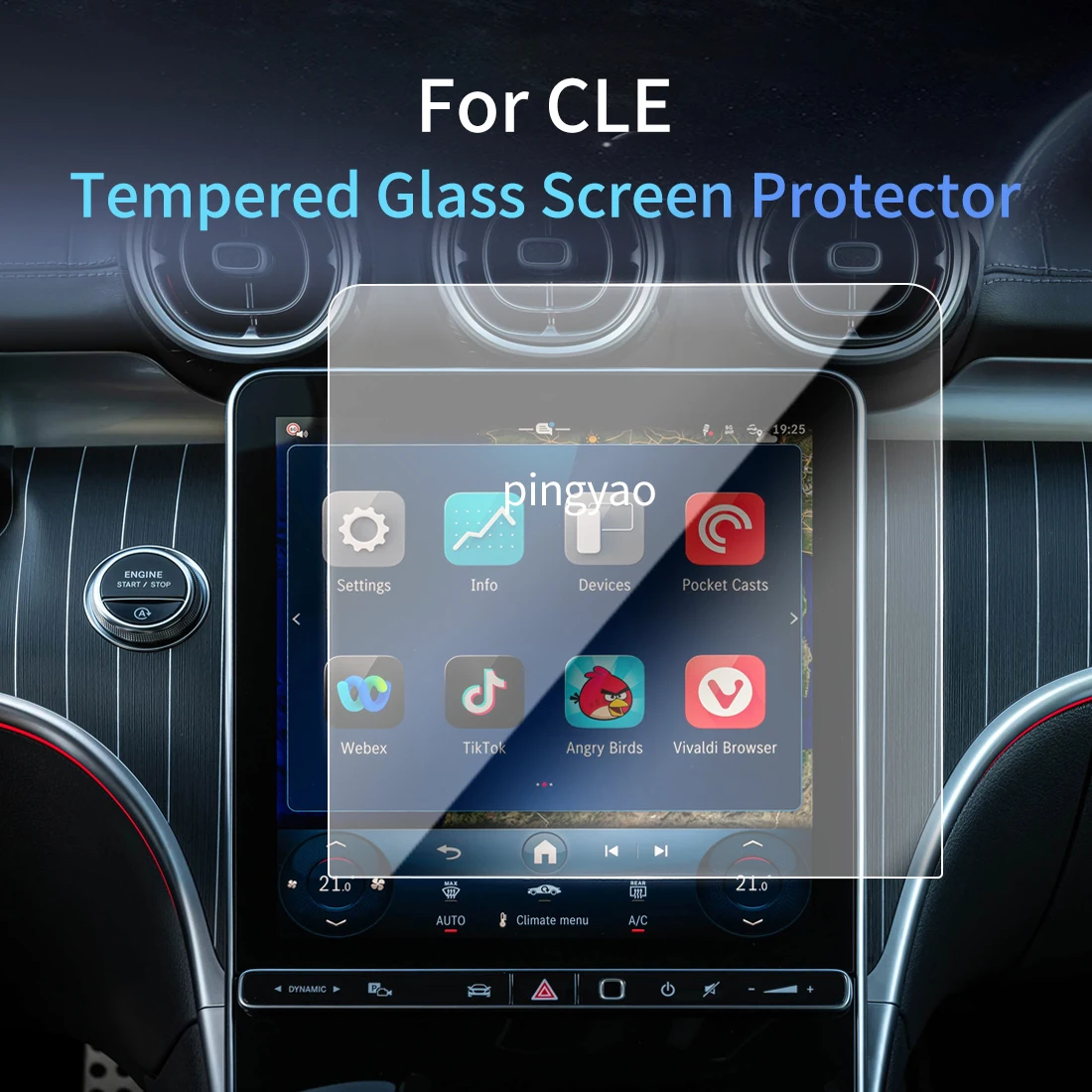 Car Sticker Screen Protector Navigation Display Tempered Glass Protective Film Car Vehicle For 24 Benz CLE
Car Sticker Screen Protector Navigation Display Tempered Glass Protective Film Car Vehicle For 24 Benz CLE