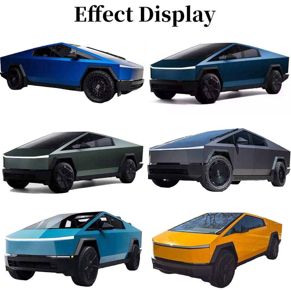 Customizable DIY Color For Tesla Cybertruck 2024 PVC Paint Protection Film Per-cut PPF Color Changing Film Vinyl Anti-scratch
Customizable DIY Color For Tesla Cybertruck 2024 PVC Paint Protection Film Per-cut PPF Color Changing Film Vinyl Anti-scratch