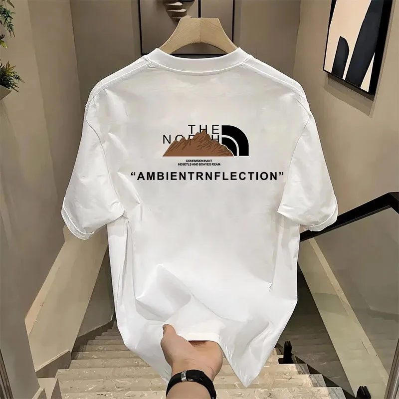 American Heavyweight Cotton Short-sleeve T-shirt, Youth Unisex, Summer Trendy Streetwear Top, INS Style for Men
American Heavyweight Cotton Short-sleeve T-shirt, Youth Unisex, Summer Trendy Streetwear Top, INS Style for Men
