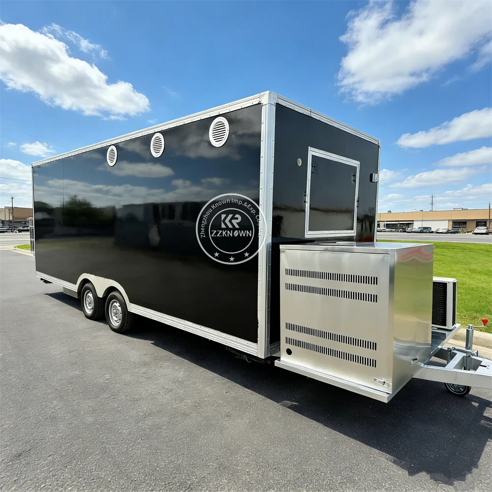 Custom Ice Cream Food Truck Street Stainless Steel Kitchen Concession Mobile Pizza Coffee Fast Food Trailer Fully Equipped
Custom Ice Cream Food Truck Street Stainless Steel Kitchen Concession Mobile Pizza Coffee Fast Food Trailer Fully Equipped