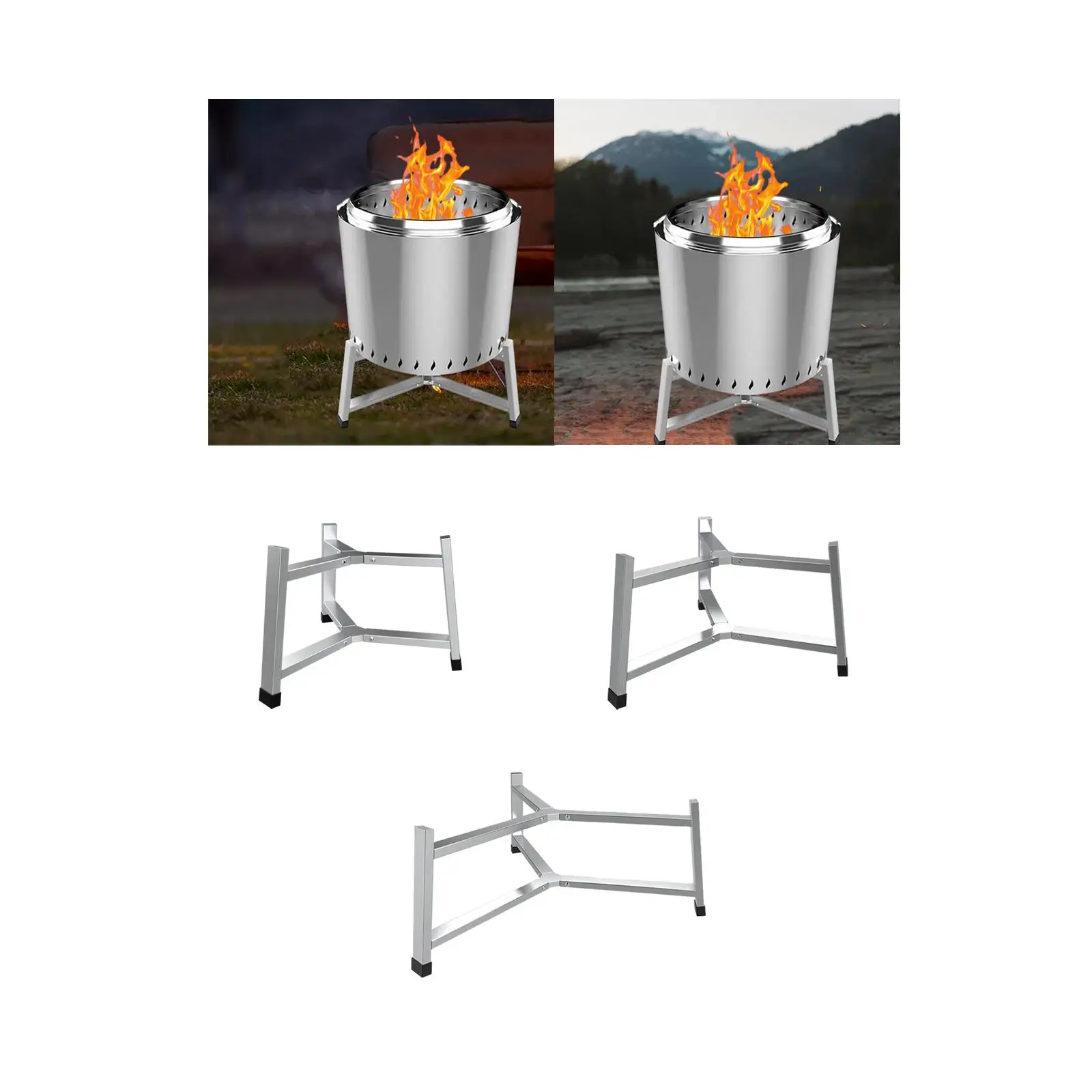 Firepit Stand Stainless Steel Stand Firepit Base Firepit Accessories for Outdoor Firepit Picnic Cooking Backyard Backpacking
Firepit Stand Stainless Steel Stand Firepit Base Firepit Accessories for Outdoor Firepit Picnic Cooking Backyard Backpacking