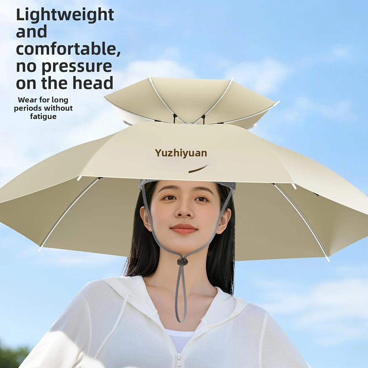 Newly upgraded pole less fishing umbrella cap, lightweight and comfortable head mounted, foldable umbrella cap, double-layer
Newly upgraded pole less fishing umbrella cap, lightweight and comfortable head mounted, foldable umbrella cap, double-layer