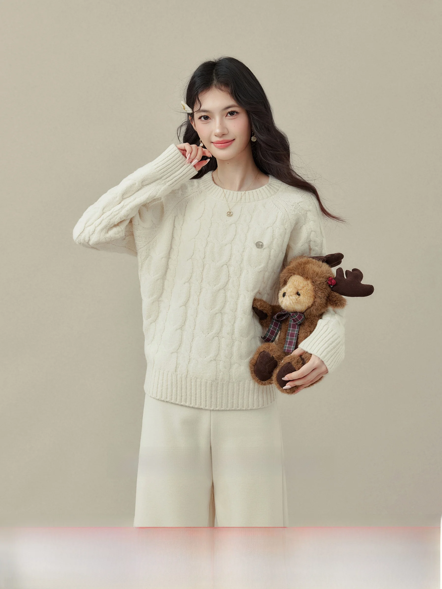 Ou Yang Xi plus Size 'Initial Snow Arrival' Turtleneck Knitted Sweater Light Tawny Color Knitwear round Neck Pullover High En...
Ou Yang Xi plus Size 'Initial Snow Arrival' Turtleneck Knitted Sweater Light Tawny Color Knitwear round Neck Pullover High En...