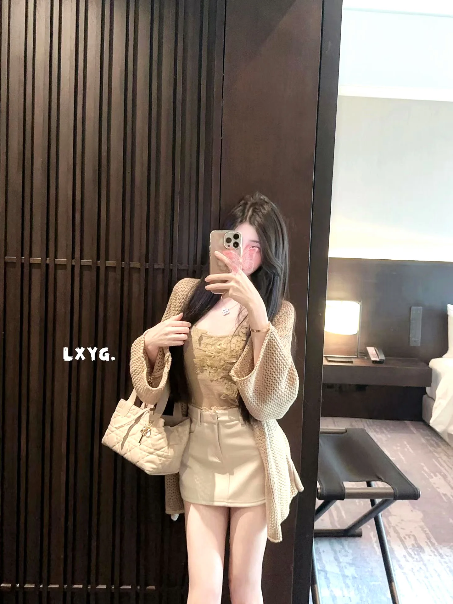 LXYG Lazy Style Women's Lace Trim Knitted Hollow out Cardigan And Crop Top Two-Piece Set Soft Loose Fit Double Knit Shoulder ...
LXYG Lazy Style Women's Lace Trim Knitted Hollow out Cardigan And Crop Top Two-Piece Set Soft Loose Fit Double Knit Shoulder ...