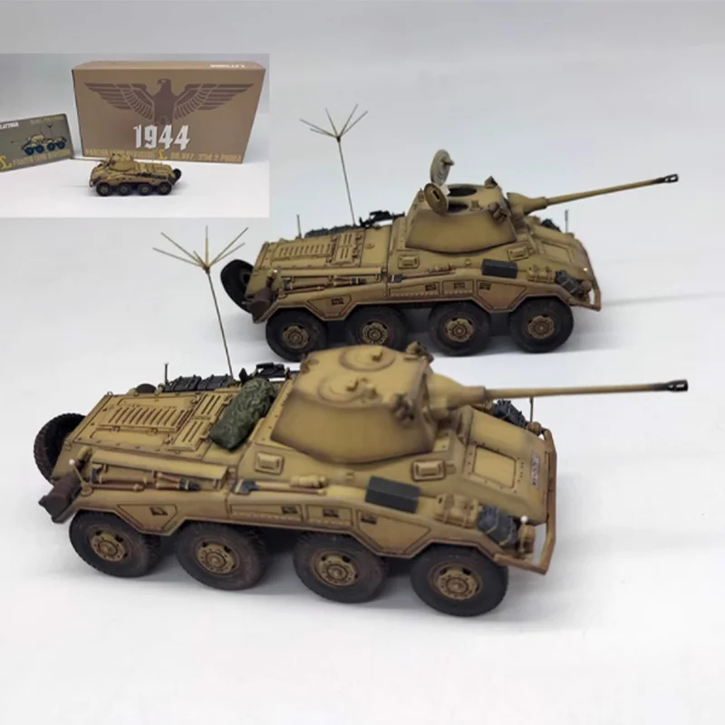 1/72 Scale Sd.Kfz. 234/1 Eight-wheel Heavy Armored Reconnaissance Vehicle Simulation Model Static Display Collectible Toy Gift
1/72 Scale Sd.Kfz. 234/1 Eight-wheel Heavy Armored Reconnaissance Vehicle Simulation Model Static Display Collectible Toy Gift