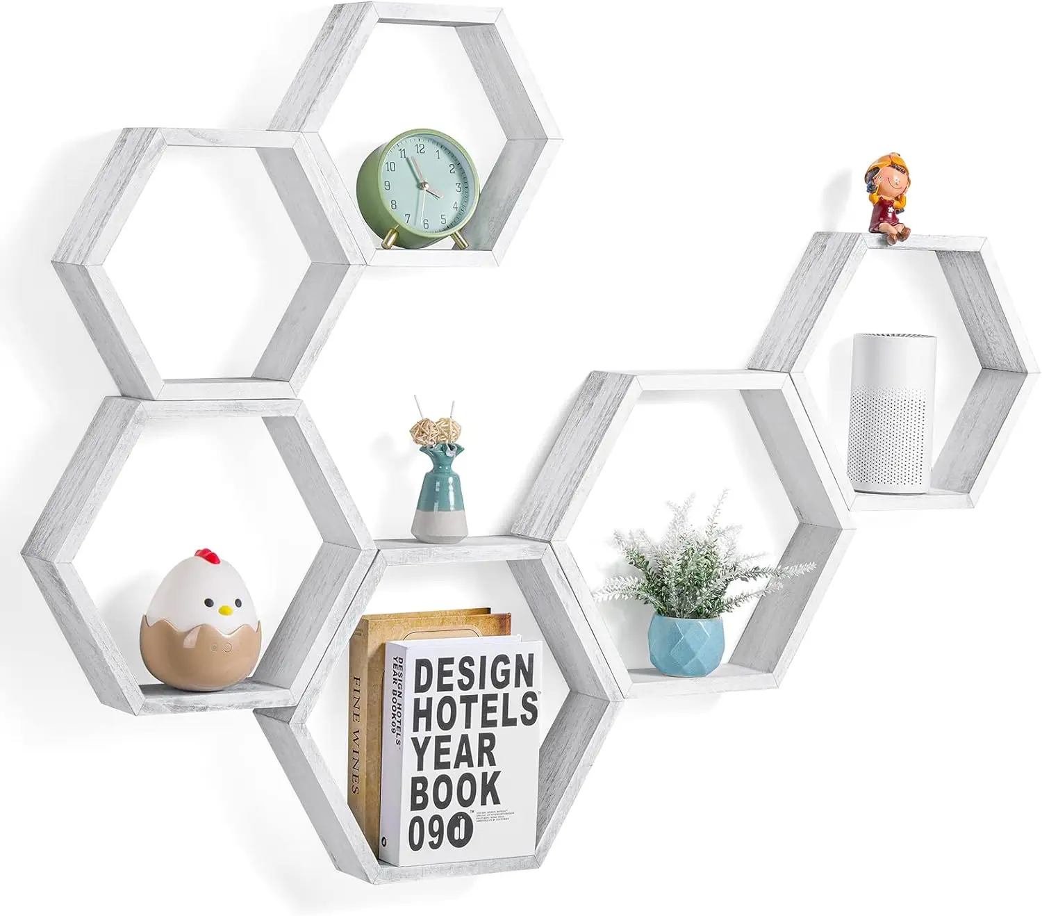 Hexagon Floating Shelves Wall Mounted Set of 6 Honeycomb Shelves Wood Hexagonal Storage Hanging Shelves Farmhouse Wall
Hexagon Floating Shelves Wall Mounted Set of 6 Honeycomb Shelves Wood Hexagonal Storage Hanging Shelves Farmhouse Wall