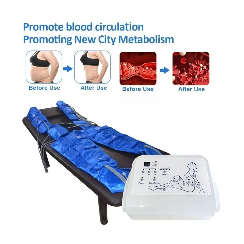 Vacuum Pressotherapy Machine Lymphatic Drainage Air Compression Massager for Legs Muscle Relaxation
Vacuum Pressotherapy Machine Lymphatic Drainage Air Compression Massager for Legs Muscle Relaxation