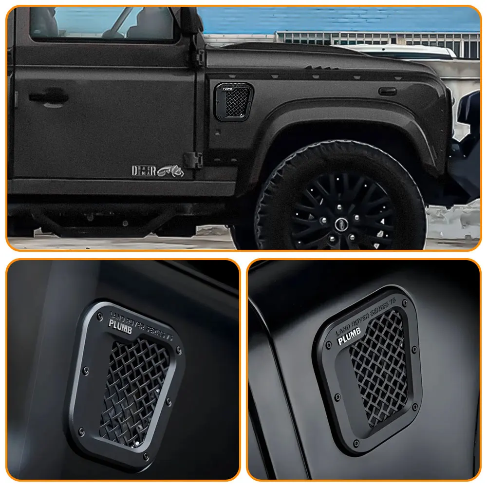1pcs Plumb Design Car Side Vent Air Flow Fender For Land Rover Defender 1990-2016 Fender Side Air Vent Right Side Vent
1pcs Plumb Design Car Side Vent Air Flow Fender For Land Rover Defender 1990-2016 Fender Side Air Vent Right Side Vent