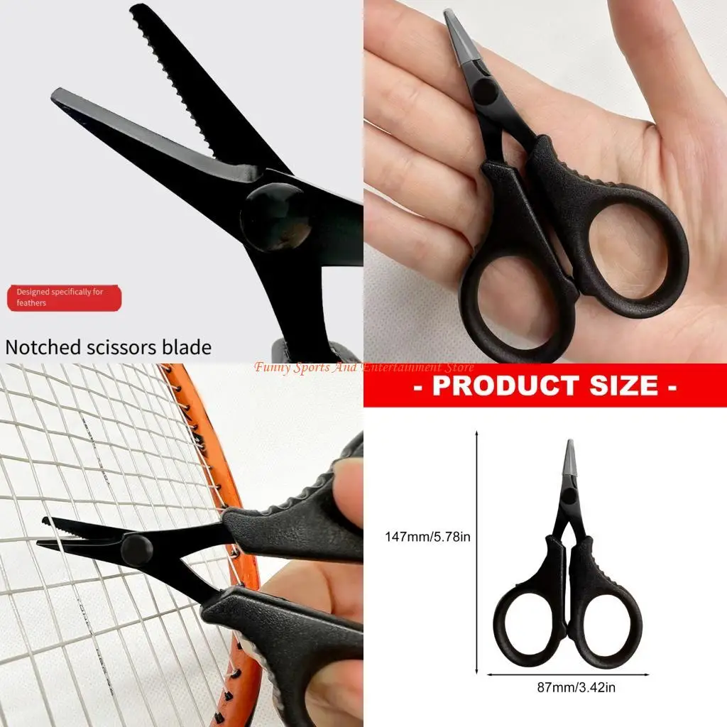 C4DE Compacts Badminton String Trimmer Reliability Badminton Line Cutter and Easy To Clean for Easy Trimming
C4DE Compacts Badminton String Trimmer Reliability Badminton Line Cutter and Easy To Clean for Easy Trimming
