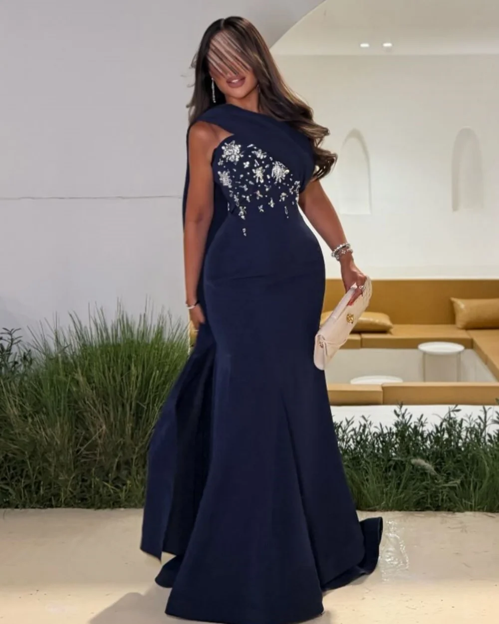 Customized Elegant Women Jersey Rhinestone Ruched Mermaid Evening Dresses Fashion Strapless Sleeveless Floor Lenght Prom Dresses
Customized Elegant Women Jersey Rhinestone Ruched Mermaid Evening Dresses Fashion Strapless Sleeveless Floor Lenght Prom Dresses