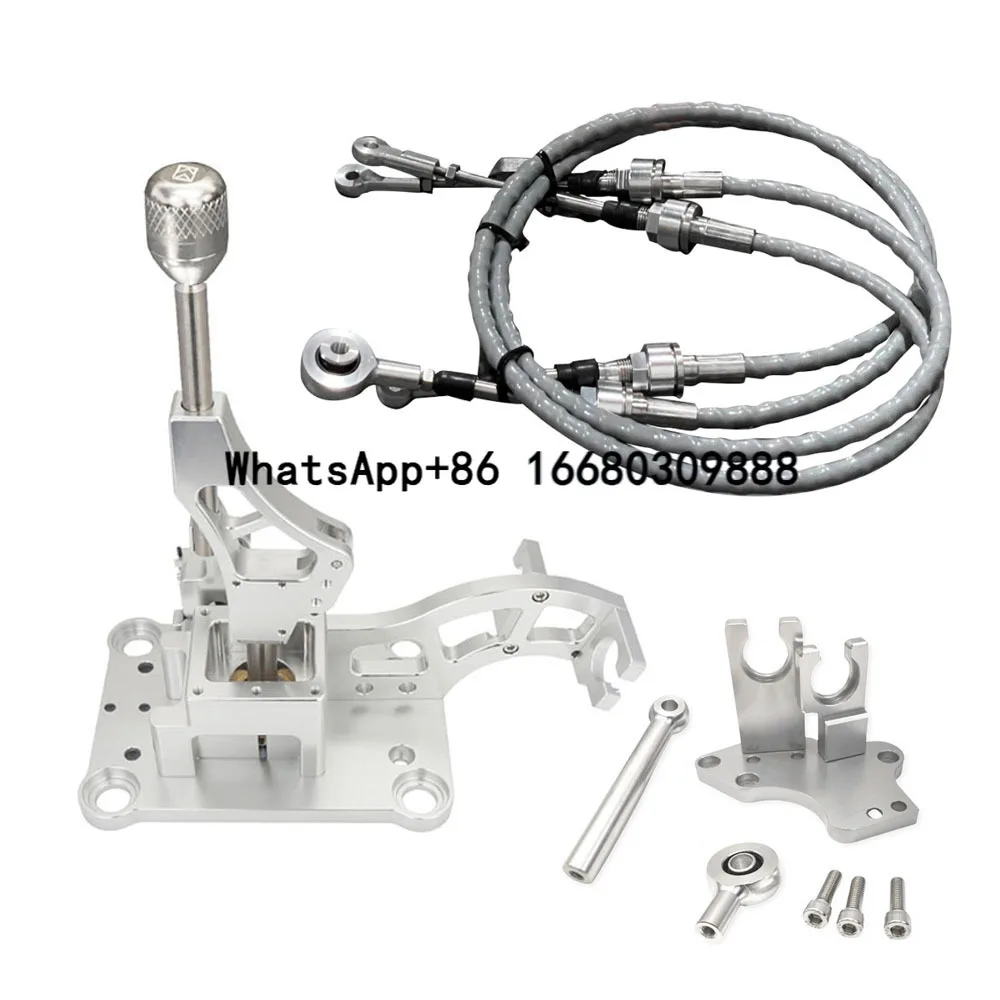 RSX Billet Auto Racing Gear Knob Short Shifter Box Assembly Cables Brackets Shift Linkage H22 H23 H F Series Swap
RSX Billet Auto Racing Gear Knob Short Shifter Box Assembly Cables Brackets Shift Linkage H22 H23 H F Series Swap