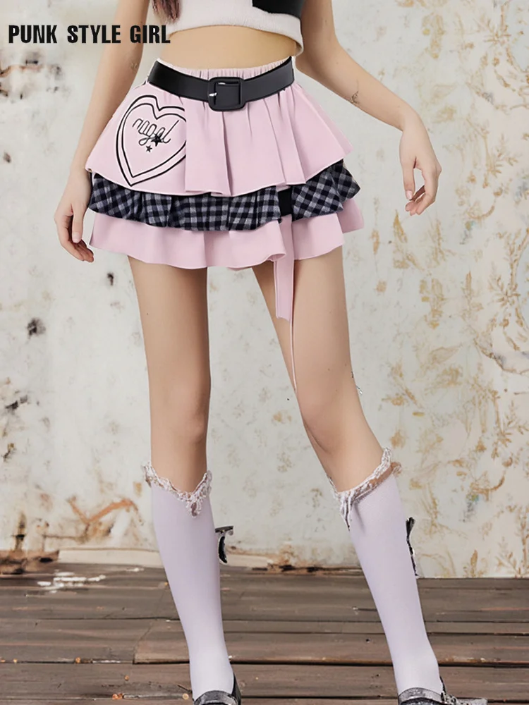 Летние юбки Harajuku 2000-х Y2k для горячих девушек 90-х годов Cutecore с вышивкой и рюшами для торта Мини-юбка в стиле пэчворк с высокой талией Kpop Dance Skater
Летние юбки Harajuku 2000-х Y2k для горячих девушек 90-х годов Cutecore с вышивкой и рюшами для торта Мини-юбка в стиле пэчворк с высокой талией Kpop Dance Skater