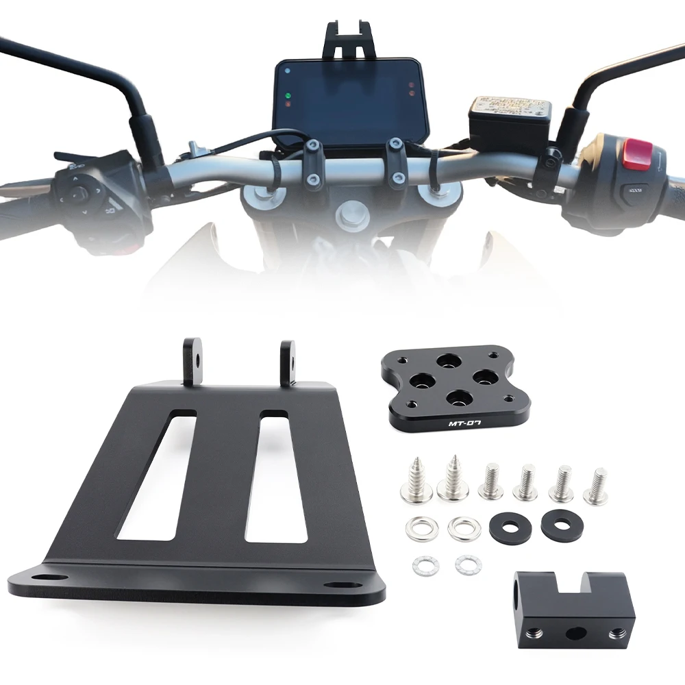 New Motorcycle GPS Navigation Plate Bracket Aluminum Phone Adapter Holder Support Mount MT-07 MT-07 Y-AMT 2025-2026 For Yamaha
New Motorcycle GPS Navigation Plate Bracket Aluminum Phone Adapter Holder Support Mount MT-07 MT-07 Y-AMT 2025-2026 For Yamaha