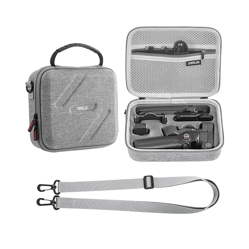 STARTRC OM7 / OM7P Waterproof Storage Bag For DJI Osmo Mobile 7 / 7P Handheld Gimbal, PU Shockproof Handbag with Shoulder Strap
STARTRC OM7 / OM7P Waterproof Storage Bag For DJI Osmo Mobile 7 / 7P Handheld Gimbal, PU Shockproof Handbag with Shoulder Strap