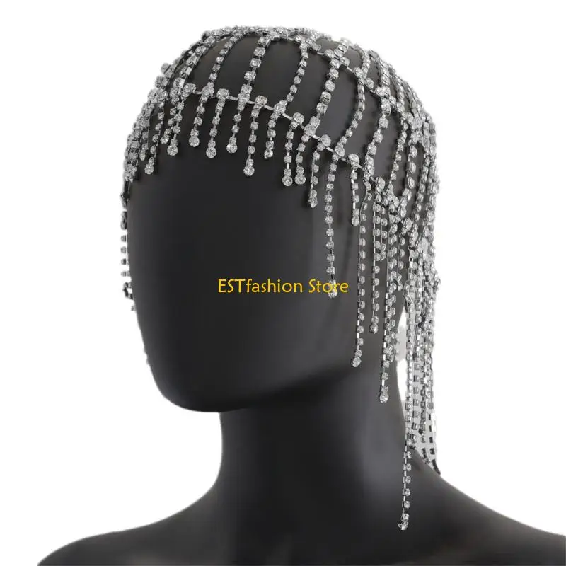 Y5GC Delicate Crystal Fringe Hair Decoration for Cultural Event and Performances
Y5GC Delicate Crystal Fringe Hair Decoration for Cultural Event and Performances