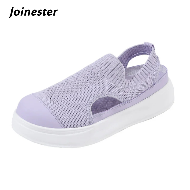 Women Breathable Air Mesh Sneaker for Summer Pure Color Slingback Casual Shoe Lightweight Hollow-out Round Toe Sandal
Women Breathable Air Mesh Sneaker for Summer Pure Color Slingback Casual Shoe Lightweight Hollow-out Round Toe Sandal