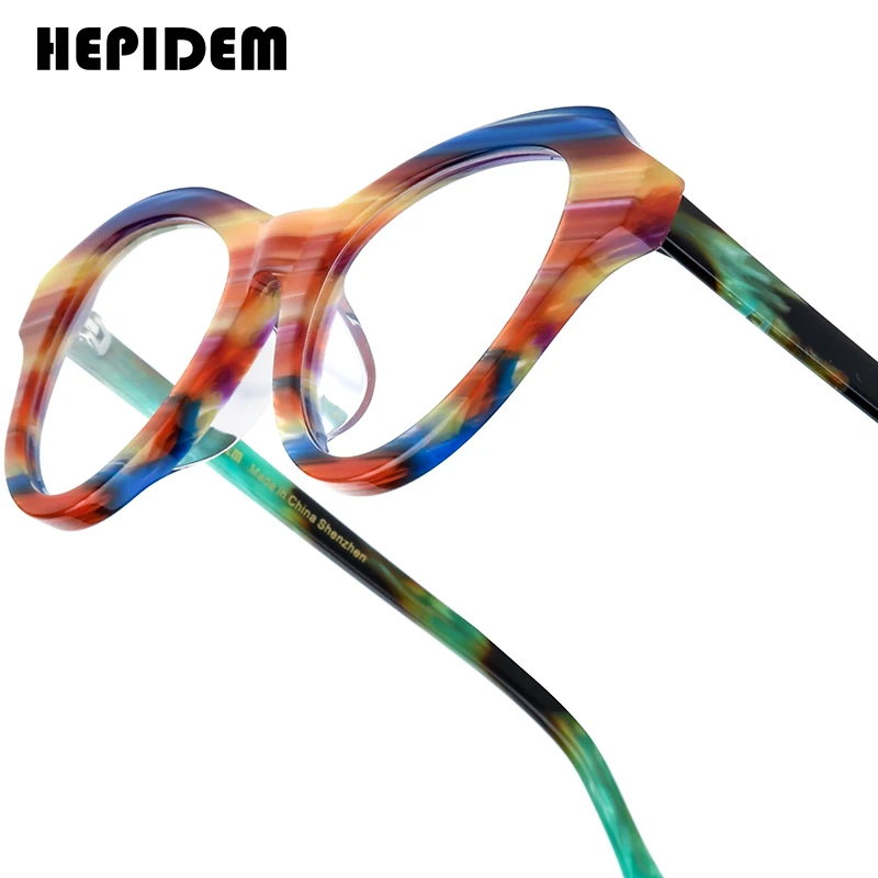 HEPIDEM Acetate Glasses Frame Women 2025 New Luxury Brand Design Cat Eye Eyeglasses Japanese Handmade Fashion Eyewear 9380
HEPIDEM Acetate Glasses Frame Women 2025 New Luxury Brand Design Cat Eye Eyeglasses Japanese Handmade Fashion Eyewear 9380