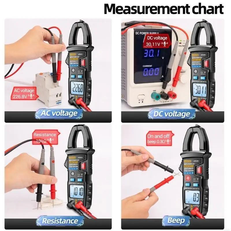 20RC Voice Broadcast Multimeter-Diode Tester Meter with Data Hold Auto Off Function Current Tester Low Power Indicate
20RC Voice Broadcast Multimeter-Diode Tester Meter with Data Hold Auto Off Function Current Tester Low Power Indicate