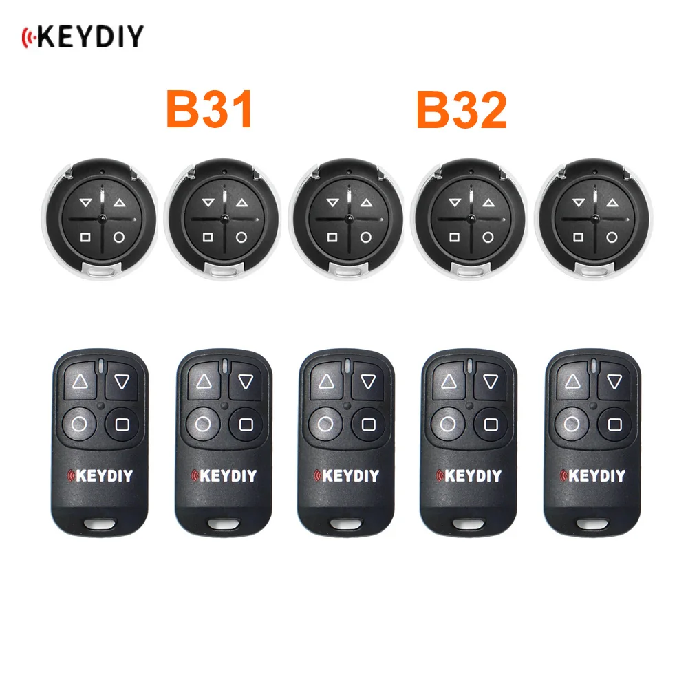 5pcs/lot KEYDIY B31 B32 4 Buttons General Garage Door Remote for KD900 URG200 KD-X2/KD MINI KD200 MINI Remote Generater
5pcs/lot KEYDIY B31 B32 4 Buttons General Garage Door Remote for KD900 URG200 KD-X2/KD MINI KD200 MINI Remote Generater