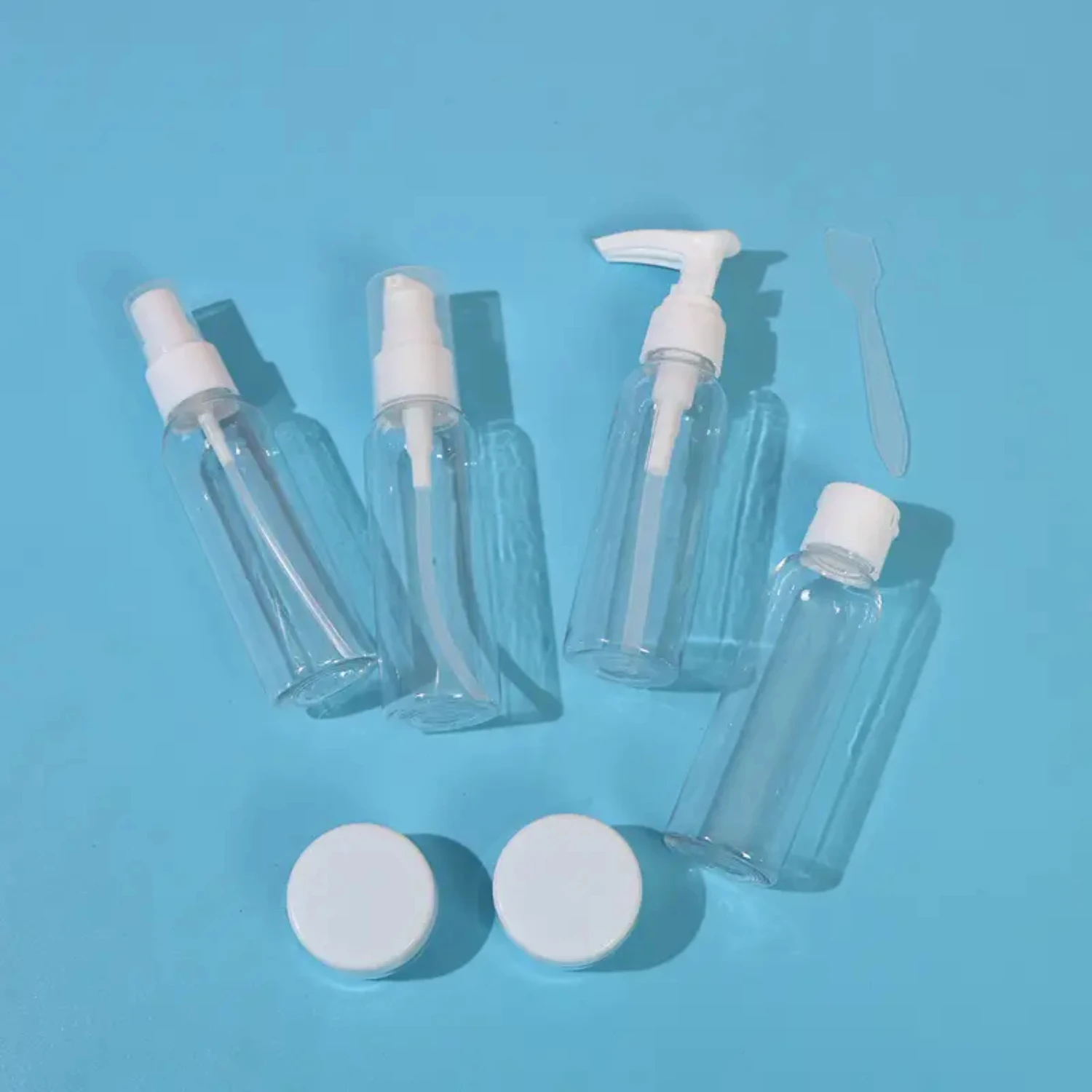 Convenient and Portable 7-Piece Travel Suit with Spray Bottles for Effortless On-The-Go Packing and Use, Easy to Carry and Perfe
Convenient and Portable 7-Piece Travel Suit with Spray Bottles for Effortless On-The-Go Packing and Use, Easy to Carry and Perfe