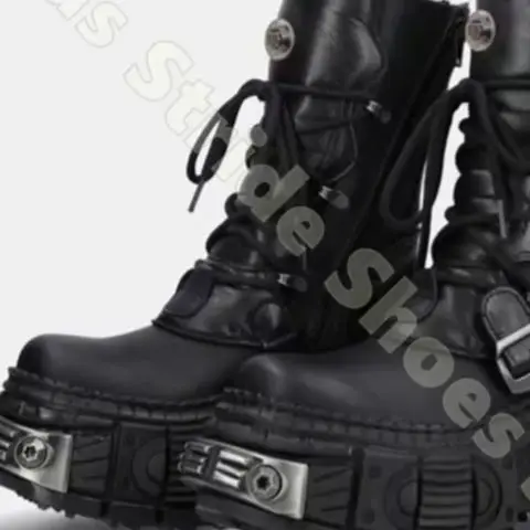 Gothic Punk Style Streetwear Platform Boots Multi Buckle Straps Lace Up Side Zipper Non Slip Cushioned 8CM Heel Mid Calf Boots
Gothic Punk Style Streetwear Platform Boots Multi Buckle Straps Lace Up Side Zipper Non Slip Cushioned 8CM Heel Mid Calf Boots