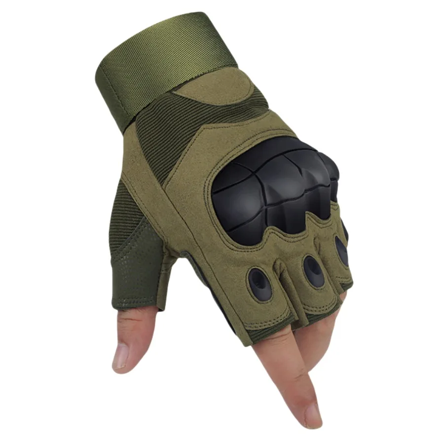 Unisex Half-Finger Tactical Gloves, Non-Slip for Fitness Equipment, Wear-Resistant and Breathable Sports Protective Gloves for Motorcycle Riding
Unisex Half-Finger Tactical Gloves, Non-Slip for Fitness Equipment, Wear-Resistant and Breathable Sports Protective Gloves for Motorcycle Riding