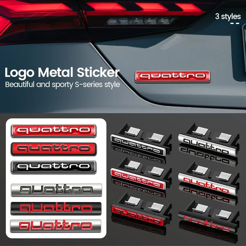 metal Car Rear Trunk Badge Side Emblem Sticker For Audi Sline A1 A3 A4 A5 A6 A7 A8 B8 B9 B6 C6 Q2 Q3 Q5 Q7 Q8 TT S3 S4 S7 rs3 s6
metal Car Rear Trunk Badge Side Emblem Sticker For Audi Sline A1 A3 A4 A5 A6 A7 A8 B8 B9 B6 C6 Q2 Q3 Q5 Q7 Q8 TT S3 S4 S7 rs3 s6