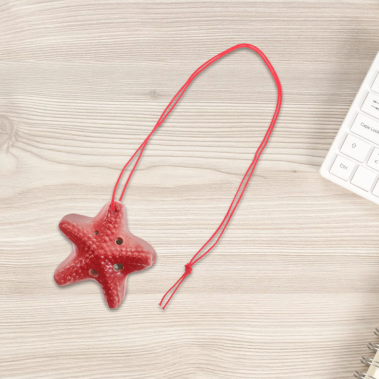 Ceramic Star Ocarina in C Key - Six Hole Kids Musical Instrument - Wind Flute for Children Beginners - Classroom
Ceramic Star Ocarina in C Key - Six Hole Kids Musical Instrument - Wind Flute for Children Beginners - Classroom