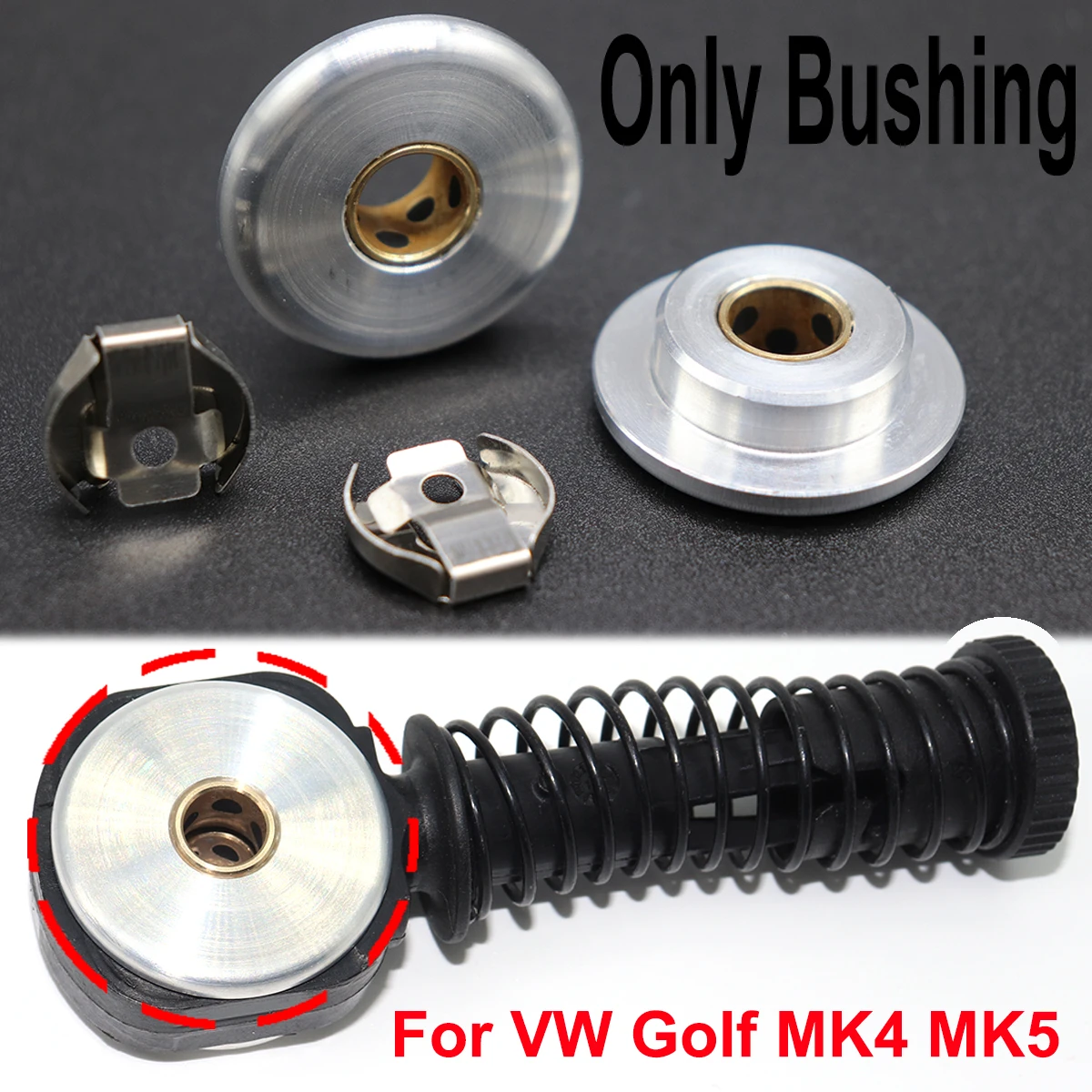 For VW Golf MK4 1J MK5 1K Plus 8MM 10MM Manual Gear Shift Cable Linkage Rod Shifter Pivot Bushing W/Lock Washer Clip Replacement
For VW Golf MK4 1J MK5 1K Plus 8MM 10MM Manual Gear Shift Cable Linkage Rod Shifter Pivot Bushing W/Lock Washer Clip Replacement