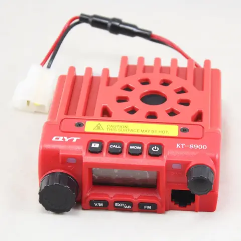 QYT KT-8900 UHF VHF Dual Band Mini Mobile Radio Transceiver 25W QYT KT8900 Vechile Mounted Two way Radio Long distance