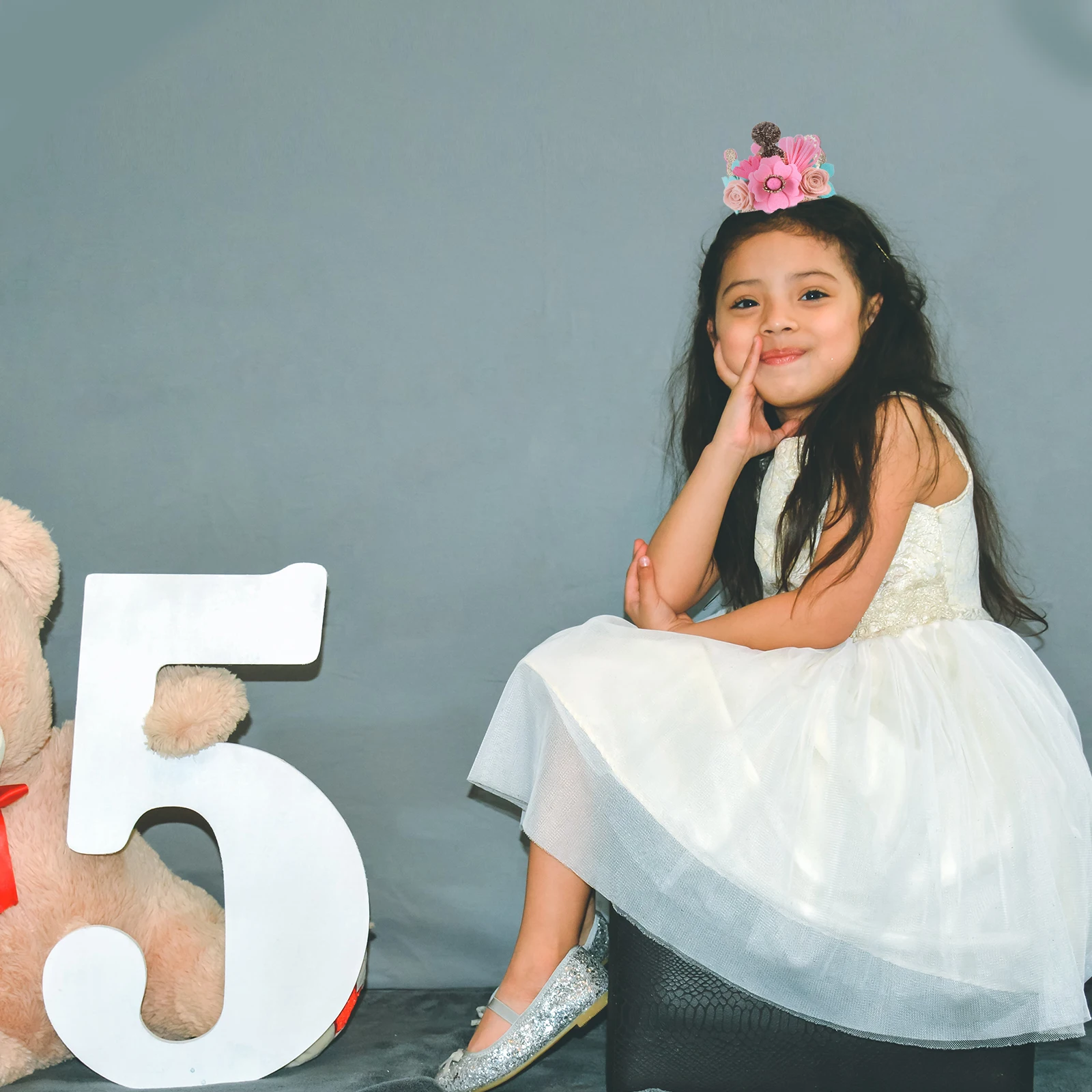 Creative Birthday Crown Hat 3D Flower Party Supplies Hair Accessories Durable Light Compact Fine Crafted Festival Party
Creative Birthday Crown Hat 3D Flower Party Supplies Hair Accessories Durable Light Compact Fine Crafted Festival Party