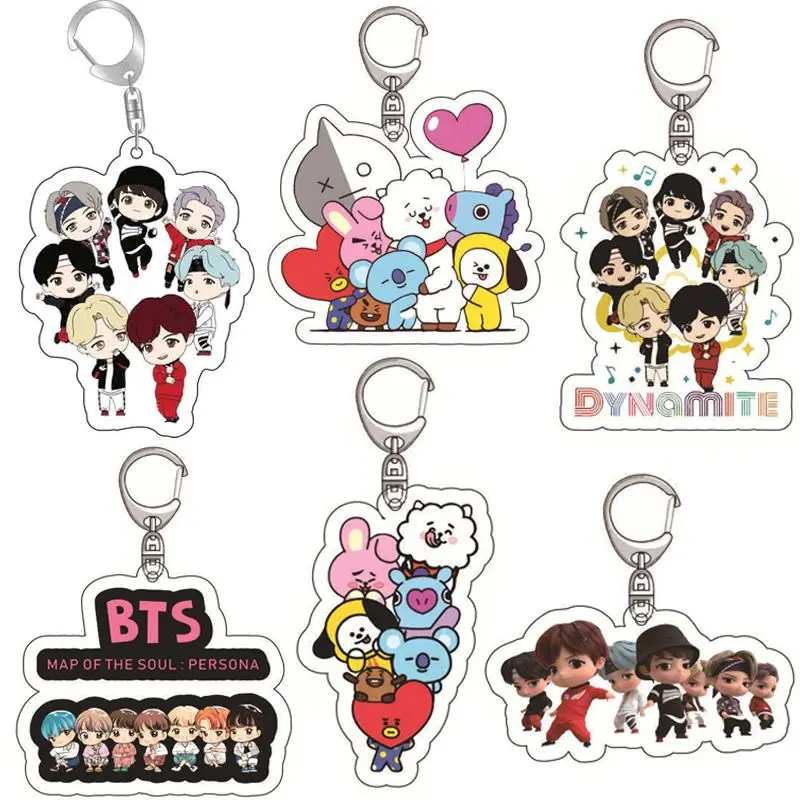 BT21 anime merchandise cartoon cute acrylic keychain Kawaii for boys and girls couple backpack pendant accessory support gift
BT21 anime merchandise cartoon cute acrylic keychain Kawaii for boys and girls couple backpack pendant accessory support gift