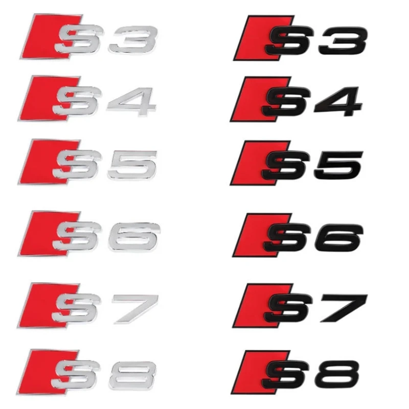 3D ABS Car Body Rear Trunk Badge Sticker Decoration Auto Modification Accessories for Audi S3 S4 S5 S6 S7 S8 Tail Emblem Decals
3D ABS Car Body Rear Trunk Badge Sticker Decoration Auto Modification Accessories for Audi S3 S4 S5 S6 S7 S8 Tail Emblem Decals