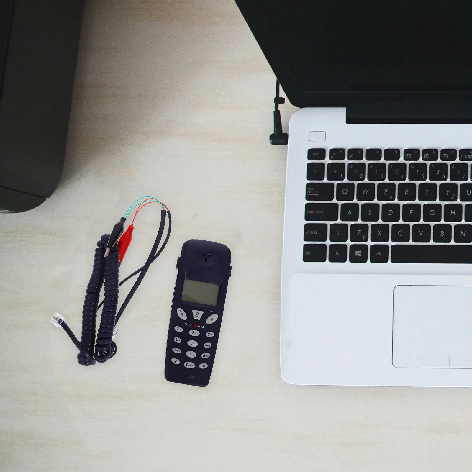 Desktop Telephone Tester Id Call Information LCD Display Support 8 Digits 12 Digits 57 Groups Home Office
Desktop Telephone Tester Id Call Information LCD Display Support 8 Digits 12 Digits 57 Groups Home Office